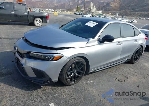 2023 Honda Civic Sport z USA, uszkodzony, nr VIN 2HGFE2F58PH536812